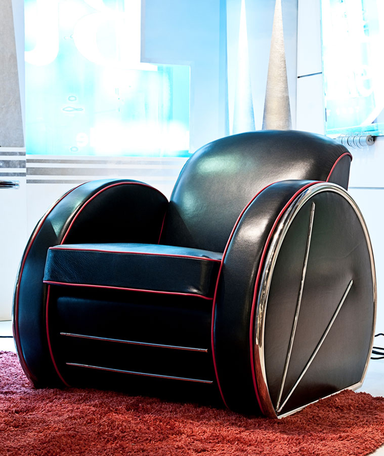 Paar Streamline Sessel
