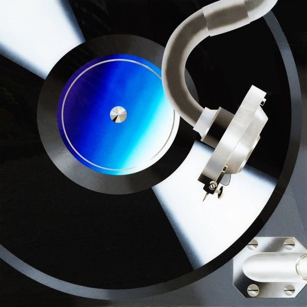 Hinterglasmalerei Bild „Phonogramm“