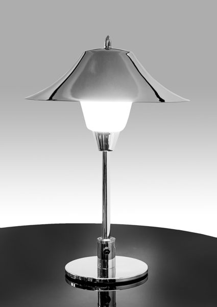 Art Deco Tischlampe Champignon
